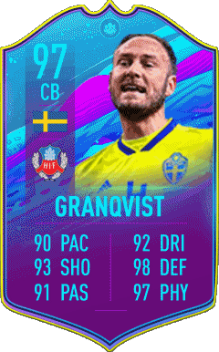 Andreas Granqvist Svezia F I F A - Giocatori carte Videogiochi Multimedia 