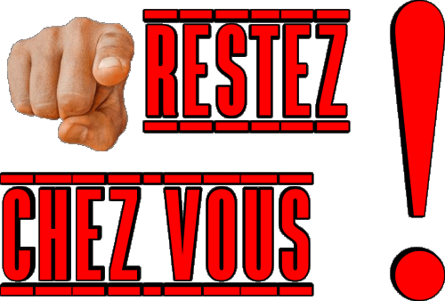 Restez chez-vous !-Restez chez-vous ! Corona Virus News Humor -  Fun 