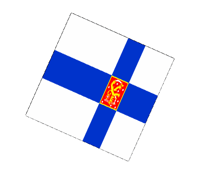 Sphere - Cube Finlande Europe Drapeaux 