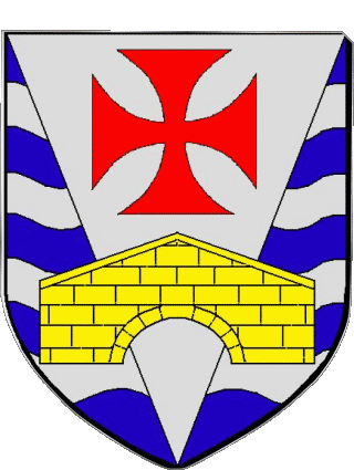 Blasone-Blasone PONT DU CASSE 47 Dipartimenti - Città Francia Bandiere 