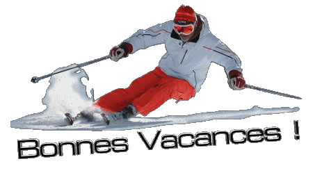 01 Bonnes Vacances Hiver Francés Mensajes 