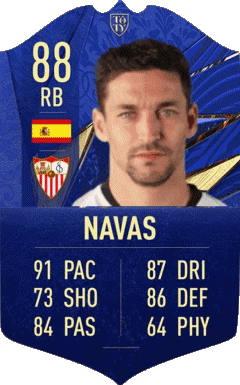 Jesus Navas Spagna F I F A - Giocatori carte Videogiochi Multimedia 