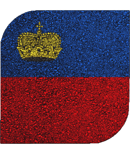 Carré Liechtenstein Europe Drapeaux 