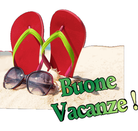 08 Transparent Background Buone Vacanze Italian Messages 