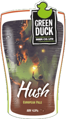 Hush-Hush Green Duck UK Beers Drinks 