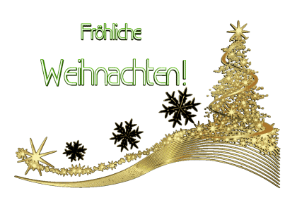 Serie 15 Fröhliche  Weihnachten Alemán Mensajes 