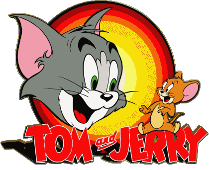 Logo Tom & Jerry Cartoons TV Filme Multimedia 