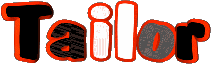 Tailor T MASCULINE -  UK - USA - IRL - AUS - NZ First Names 