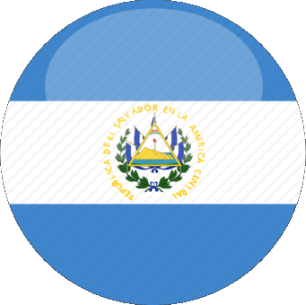 Rond Salvador Amériques Drapeaux 