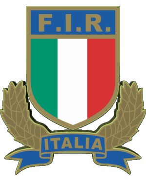 Logo-Logo Italie Europe Rugby Equipes Nationales - Ligues - Fédération Sports 