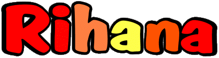Rihana R WEIBLICH - Maghreb Muslim Vorname 