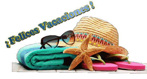 05 Sfondo trasparente Felices Vacaciones Spagnolo Messagi 