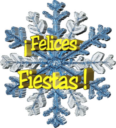 Serie 18 Felices Fiestas Spagnolo Messagi 