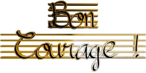 01 Bon Courage French Messages 