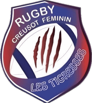 Feminin Creusot Montceau Dept 71 Rugby Club France Logo Sports 