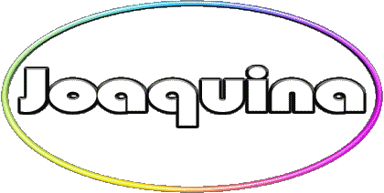 Joaquina J FEMININ - Espagne Prénoms 