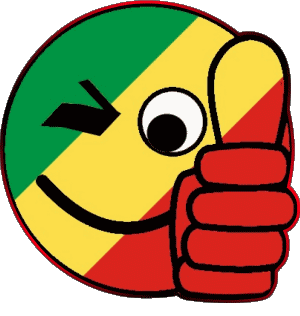 Smiley - OK Congo Africa Bandiere 