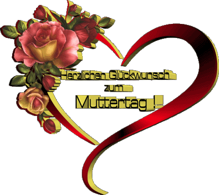 008 Herzlichen Glückwunsch zum Muttertag German Messages 