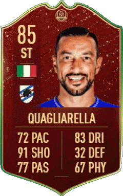 Fabio Quagliarella Italy F I F A - Card Players Video Games Multi Media 