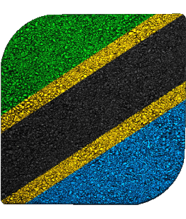 Plaza Tanzania África Banderas 