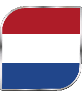 Square Netherlands Europe Flags 