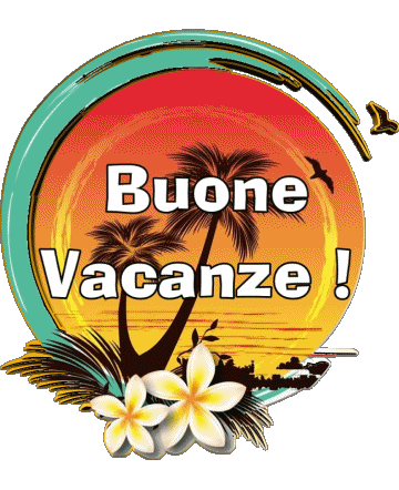 01 Transparenter Hintergrund Buone Vacanze Italienisch Nachrichten 