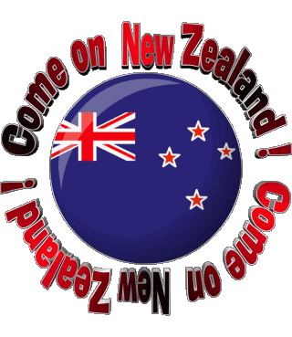 Map - Flag Come on New Zealand English Messages 