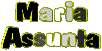Maria Assunta M Compuesto FEMENINO - Italia Nombre 