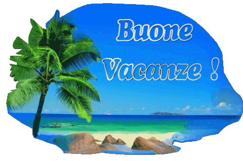 17 Fondo transparente Buone Vacanze Italiano Mensajes 
