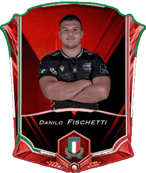 Danilo Fischetti Italien Rugby - Spieler Sport 