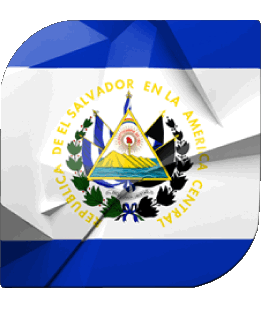 Platz Salvador Amerika Fahnen 