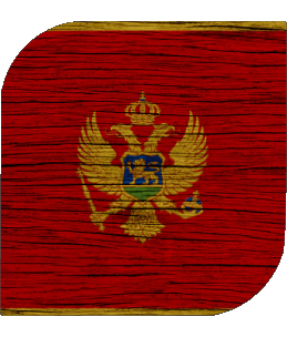 Platz Montenegro Europa Fahnen 