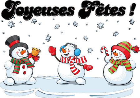 Serie 17 Joyeuses Fêtes (Noël) Français Messages 