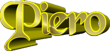 Piero P MANN - Italien Vorname 