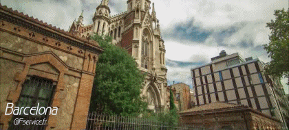 Espagne - Barcelone Lieux -  TimeLapse Humour - Fun 