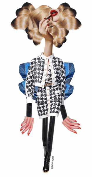 Luca Mainini GIF Artists Humor -  Fun 