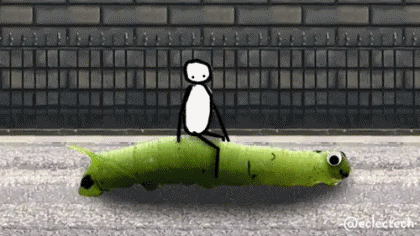 @Eclectech GIF Künstler Humor -  Fun 