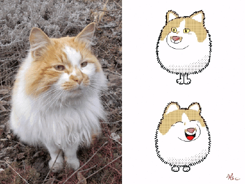 Kekeflipnote GIF Artista Umorismo -  Fun 