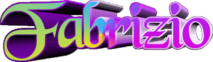 Fabrizio F MASCULIN - Italie Prénoms 