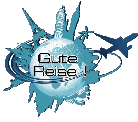 03 Fond Transparent Gute Reise Allemand Messages 