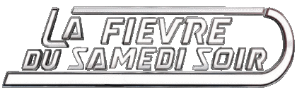 Logotipo Francés Fiebre del Sabado Noche Películas Internacional Multimedia 