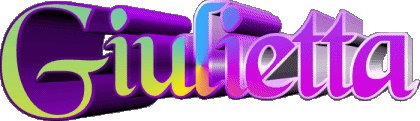 Giulietta G FEMENINO - Italia Nombre 