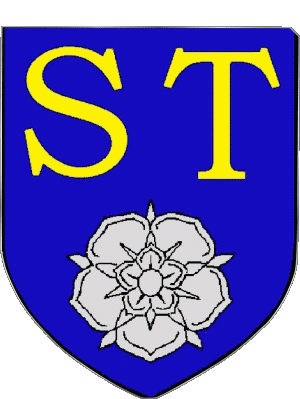 Blason-Blason SAINTE TULLE 04 Départements - Villes France Drapeaux 