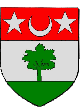 Blazon-Blazon AUBUSSON 23 Departments - Cities France Flags 