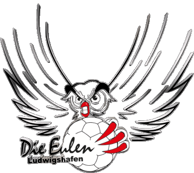 Die Eulen Ludwigshafen Allemagne HandBall Club - Logo Sports 