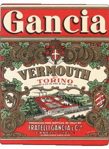 Gancia Apéritifs Boissons 