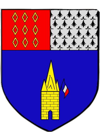 Blasone-Blasone LARMOR PLAGE 56 Dipartimenti - Città Francia Bandiere 