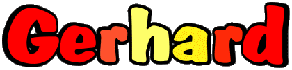 Gerhard G Mann - Deutschland Vorname 