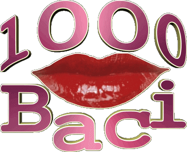 1000 Baci Italien Messages 