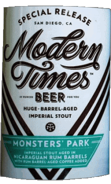Monsters' park-Monsters' park Modern Times USA Bières Boissons 